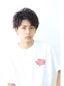 リップス 川崎(LIPPS) 爽やかアッシュブラック　KTショート