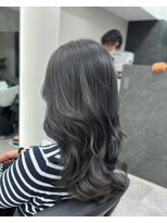 アルドーレフィエロ シンサイバシ(Ardore fiero shinsaibashi) アッシュブラック/暗めカラー/透明感カラー【小山田繭】