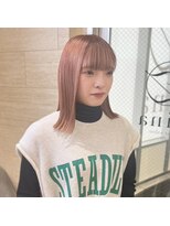 ジーナ 福岡藤崎(Zina)&nbsp;[Zina藤崎]髪質改善/こなれミディ/韓国ヘア/前髪/顔周り