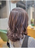 鎖骨下セミロング