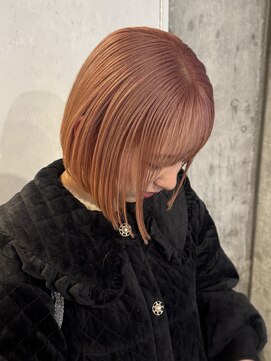 ノラジャーニー(NORA Journey) ブリーチカラーペールトーンピンクベージュ