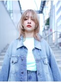 【GEEKS渋谷】透明感カラー/顔周りレイヤー/ハイトーン/レイヤー