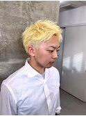 波巻きツイストスパイラルパーマ/フェザーパーマ/眉毛/メンズ 