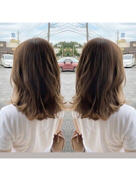 アチーヴ(achieve) 赤色抑えた潤いネイビーグレーカラー☆