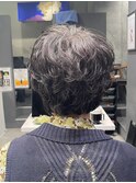 60代～ボリュームが気になり始めた方に！ショートパーマスタイル