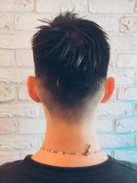 グラッドバーバードットエビス 恵比寿(GLAD BARBER. EBISU)&nbsp;サーフカール/スパイキーショート/ブルーブラック[恵比寿]