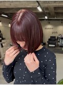くびれヘア/ヘアセット／レイヤーカット/ブリーチカラー