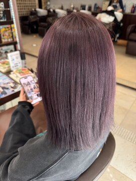 ファブ 千葉店(FaB) ツヤ×透明感たっぷりラベンダーカラー