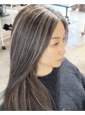 地毛ハイライト