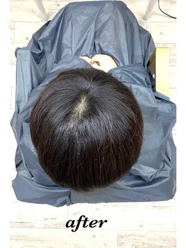 セシル(Cecil) 白髪抑制カラー【after】