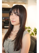 ラヴィズム 松崎店(LUVISM)&nbsp;韓国/顔周りレイヤー/おくれ毛/ベージュ/ダブルカラー/東区/松崎