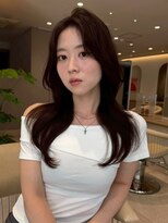 ジーナ 川崎(Zina)&nbsp;髪質改善＊暗めカラー毛先レイヤー＊美髪【Zina川崎】