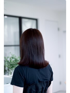 髪と生活美容室 大分本店 チョコレートみたいなブラウン