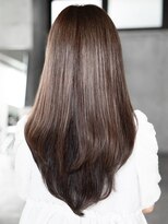 エインアンリー 明治神宮前(AIN.ANLY.)&nbsp;◎デジタルパーマミディアムヘアコテ巻き風パーマ縮毛矯正韓国風