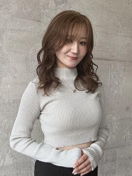 フレーム 博多店(FRAME) ワンカラーブリーチ無しベージュ【福岡/博多】