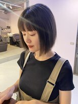 ニードバイスケール(NEED by SCALE)&nbsp;アッシュベージュミニボブ