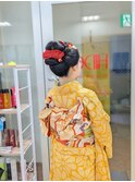 日本髪ヘアセット