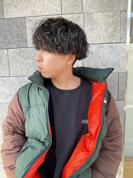 ブレス 西葛西店(BLESS) 【青木】波巻きスパイラルパーマ/メンズパーマ/西葛西メンズ