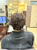 パーマ×カラーでイメージチェンジ*＊