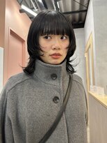 アマーク(a mark)&nbsp;【能田花音】黒髪ウルフレイヤー