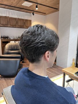 アドア 横浜(ADORE) 【ADORE横浜】メンズカット×ニュアンスパーマ