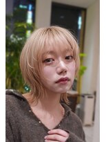 ジョエミバイアンアミ(joemi by Un ami)&nbsp;ブロンドボブ/レイヤーボブ/ハッシュボブ