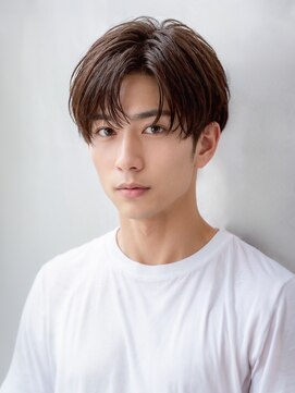 ユニル(Unille) 泉駅/メンズ/MEN’S/ニュアンスパーマ/センターパート/学割U24