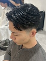 ナム 錦糸町(NAM)&nbsp;MEN’S/リバースセンターパート/ニュアンスパーマ/錦糸町