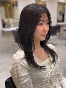 ボヌールウメダ(Bonheur UMEDA) 玉井】30代からのハッシュカット/西梅田北新地
