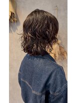 パーミル ヘア クマモト(permille ‰ hair Kumamoto)&nbsp;ボブパーマ×ウルフレイヤー