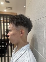 スカイ ビューレックス 丸の内店&nbsp;ツーブロック スキンフェード パーマ
