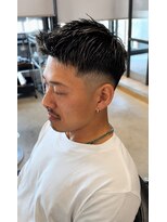MEN'S Lia メンズ 八尾 パーマ 【メンズ リア】 ショート×フェード