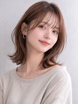 ガーディナ(Gardina)&nbsp;ベージュカラー 髪質改善 くびれヘア 顔周りカット 艶髪 30代