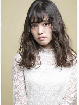 シャンプー ひろせ店(SHAMPOO) ロマンティックなウェーブミディ