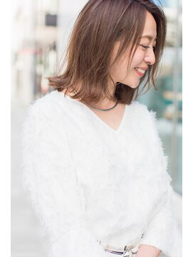 ノラ ヘアーサロン(NORA HAIR SALON) 【ERI】小顔カット得意◎セット３０秒！切りっぱなしボブミディ