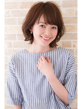 ネオリーブ ジューク 日吉店(Neolive JuQ) 【JuQ 日吉店】ナチュラルひし形くびれ×大人ショートボブ