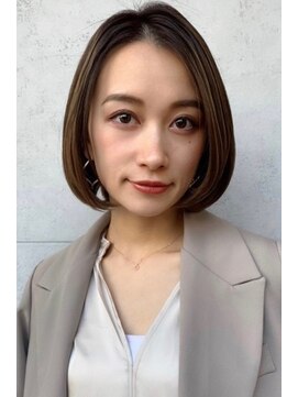 ネックス 表参道本店(nex) 【nex表参道】オフィスカジュアルボブ