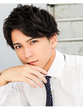 アフロート ディル(AFLOAT D'L) メンズ　社会人　ビジネス　髪型　白髪染め