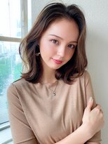 アフロート ディル(AFLOAT D'L)&nbsp;AFLOAT《矢田菜津紀》表参道/レイヤーくびれ◎ピンクブラウン