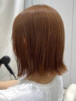 ユーフォリア 新宿店(Euphoria)&nbsp;ぷつっと外ハネボブ　ベージュカラー　20代