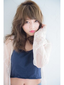 ミエル ヘア 新宿(miel hair) 〈mielhair新宿〉ラフ　無造作　透明感　イルミナ