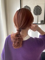 カミットチャーチ(KAMITTO CHUUCH) ローポニー×コーラルオレンジ