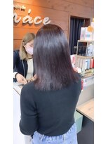 ブレス 小阪店(brace)&nbsp;大人可愛いパープルアッシュ☆