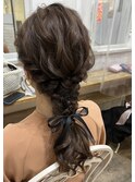 あみおろしポニーテールAchieve by三宅