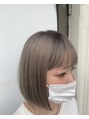 オビ(Obi) グレージュ/ボブ/ハイライト/イルミナカラー