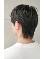 ヘアーデザイン ミヤビ 広尾(HAIR DESIGN MIYABI) メンズ　サラサラストレートのウルフヘア