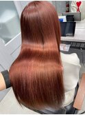 春におすすめ♪チェリーレッド×イルミナカラー×髪質改善