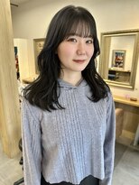 サンド 表参道(sand)&nbsp;ブルーブラック暗髪艶カラー