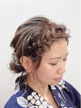 バディ(Buddy) 浴衣ゆるヘアセット