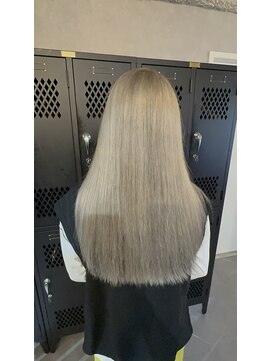 シアン(CYAN) #京都#ブリーチカラー#ミルクティーベージュ#髪質改善